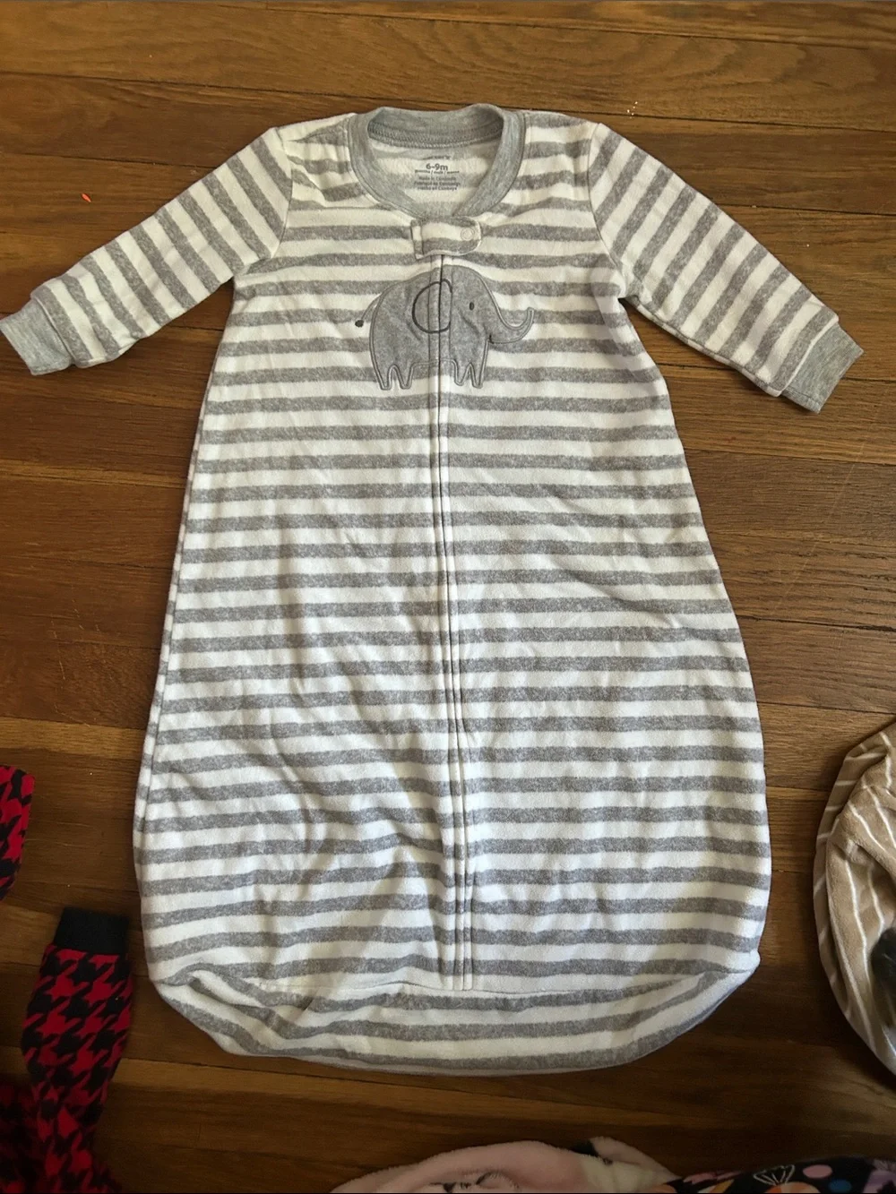 Carter’s Fleece Long Sleeve Sleep Sack Bundle 6-9M
